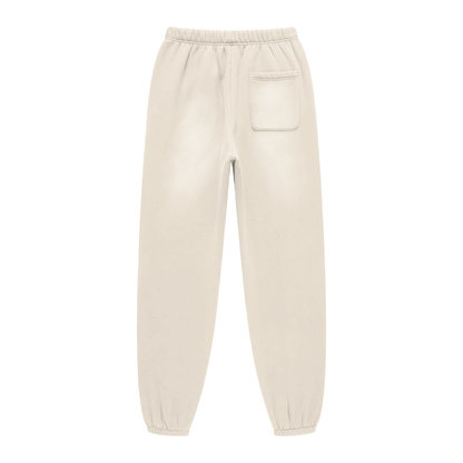 Gray Camel Sunfade Fleeced Sweatpants