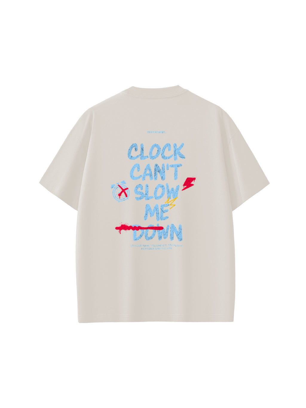 Clock can't slow me Sorona Quick-Dry Cooling T-shirt