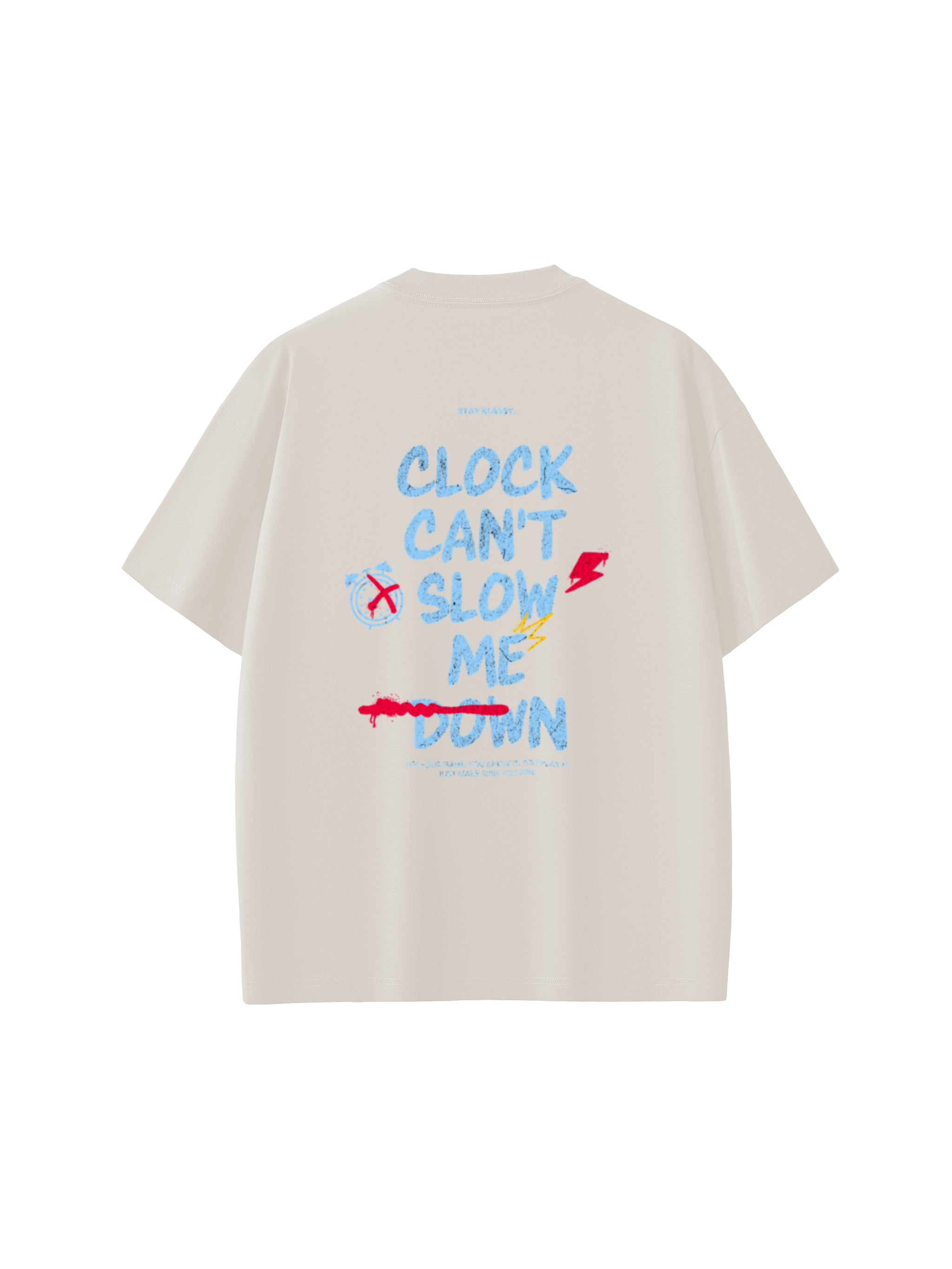 Clock can't slow me Sorona Quick-Dry Cooling T-shirt