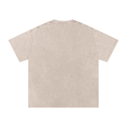 Stay Wild Acid Wash Oversize T-Shirt