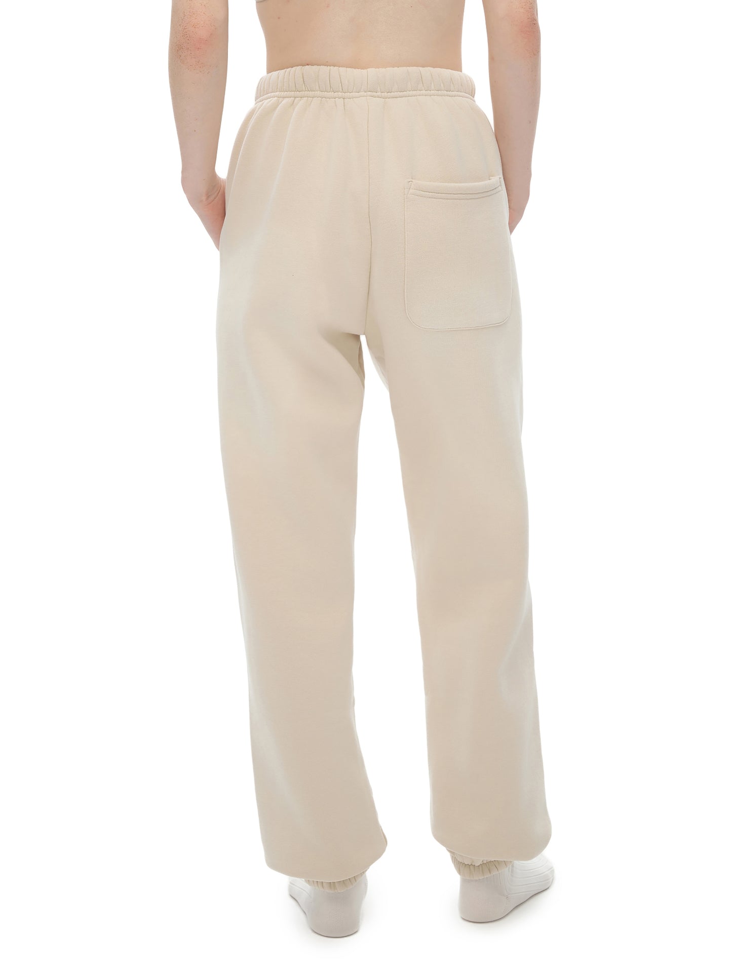Gray Camel Sunfade Fleeced Sweatpants