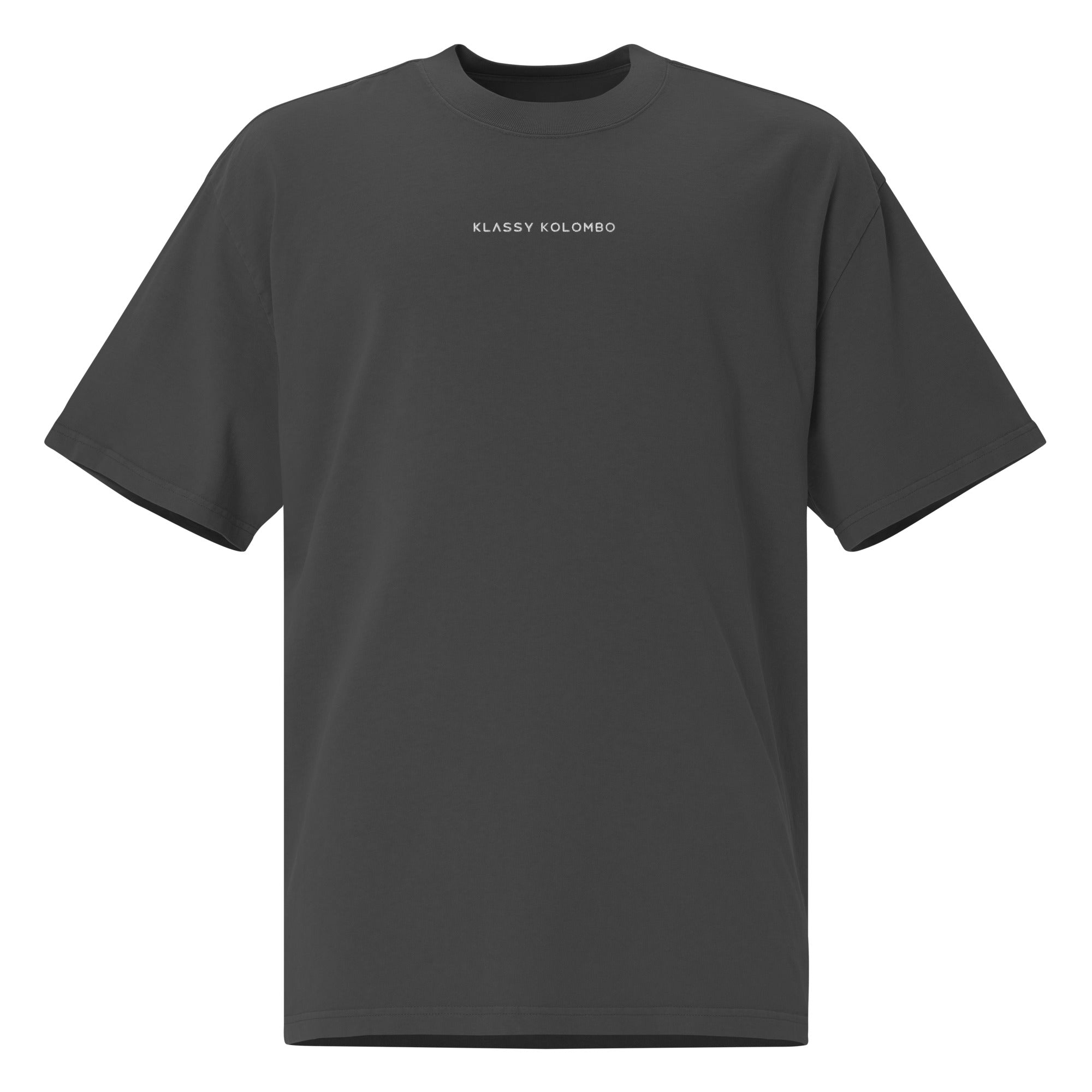 Oversized 'Klassy Kolombo' faded t-shirt