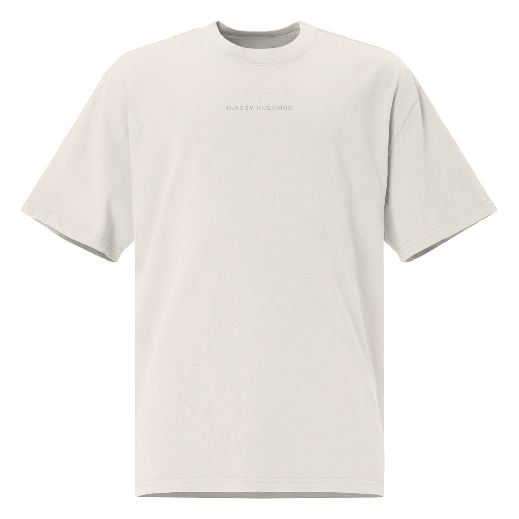 Oversized 'Klassy Kolombo' faded t-shirt