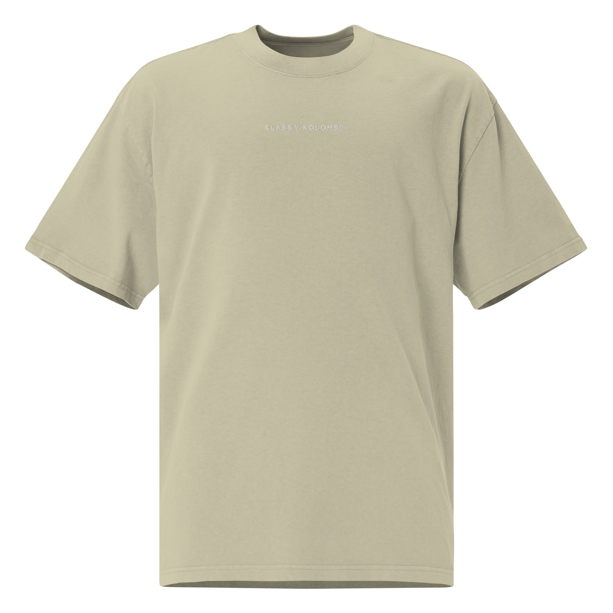 Oversized 'Klassy Kolombo' faded t-shirt