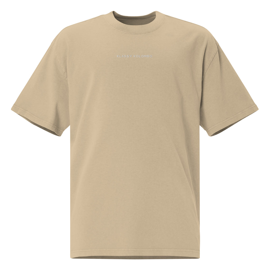Oversized 'Klassy Kolombo' faded t-shirt