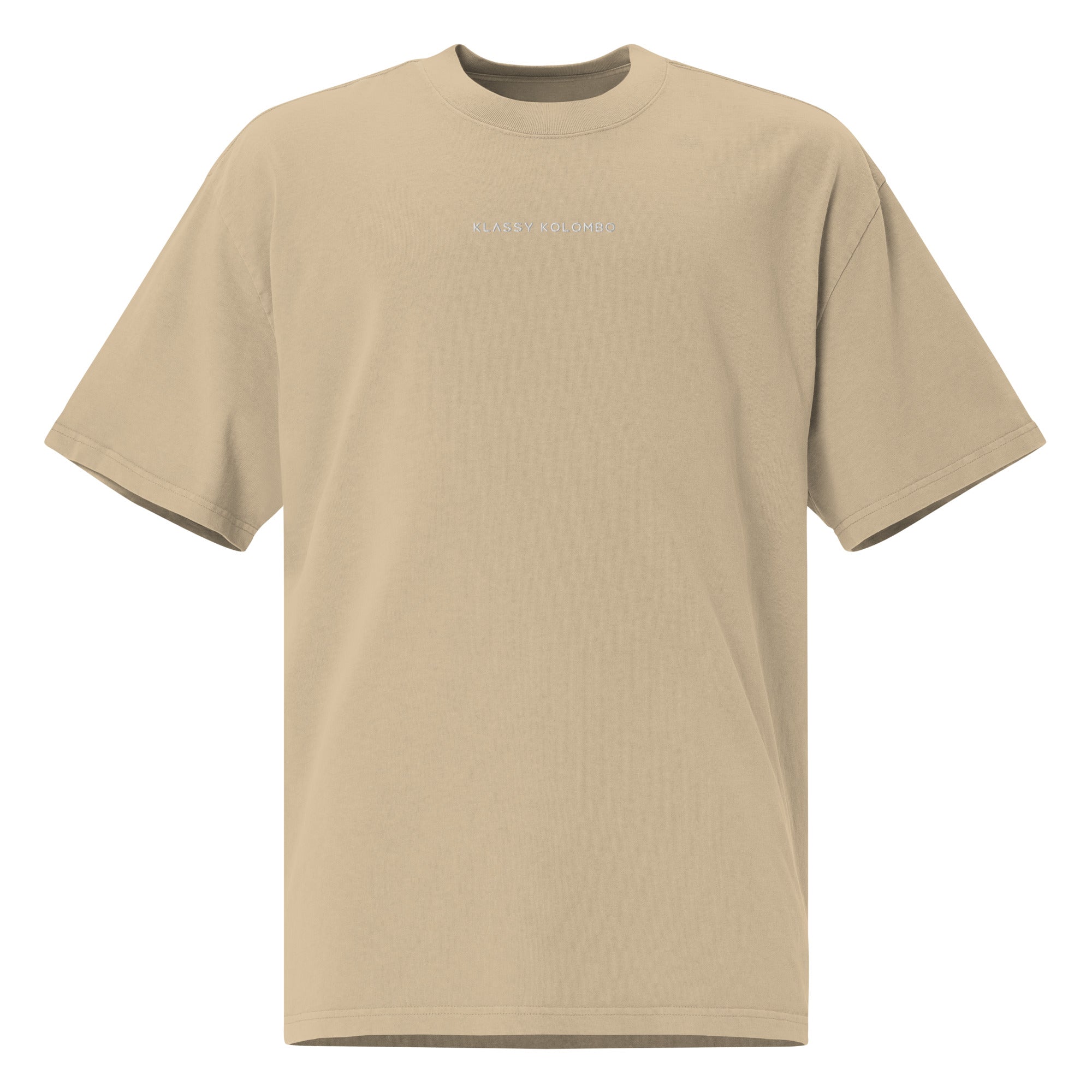 Oversized 'Klassy Kolombo' faded t-shirt